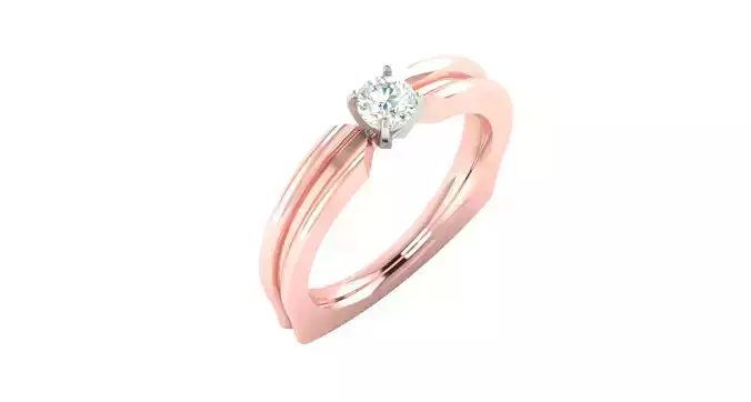 Solitaire Engagement Wedding Ring