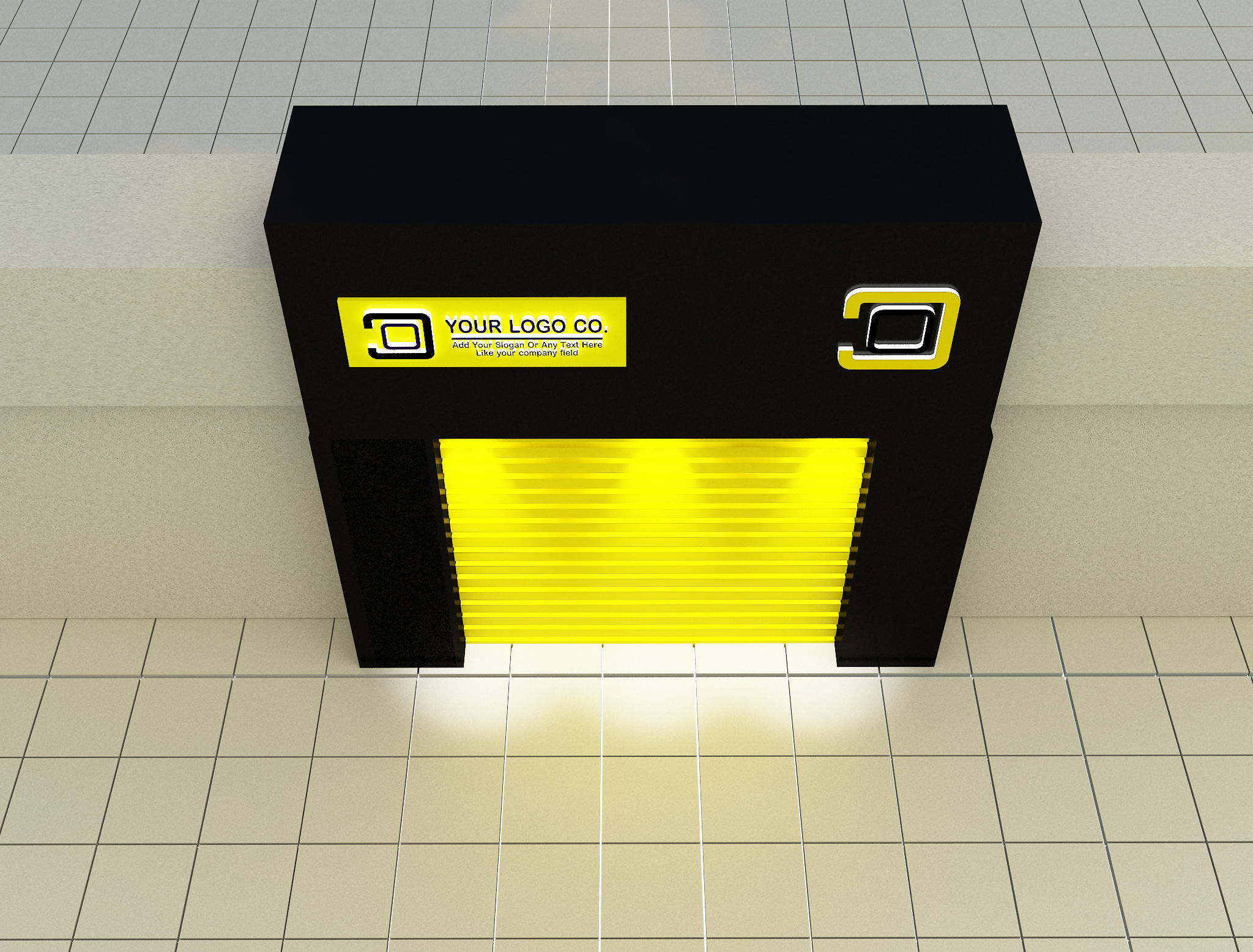 Car service a607a 3D model_6