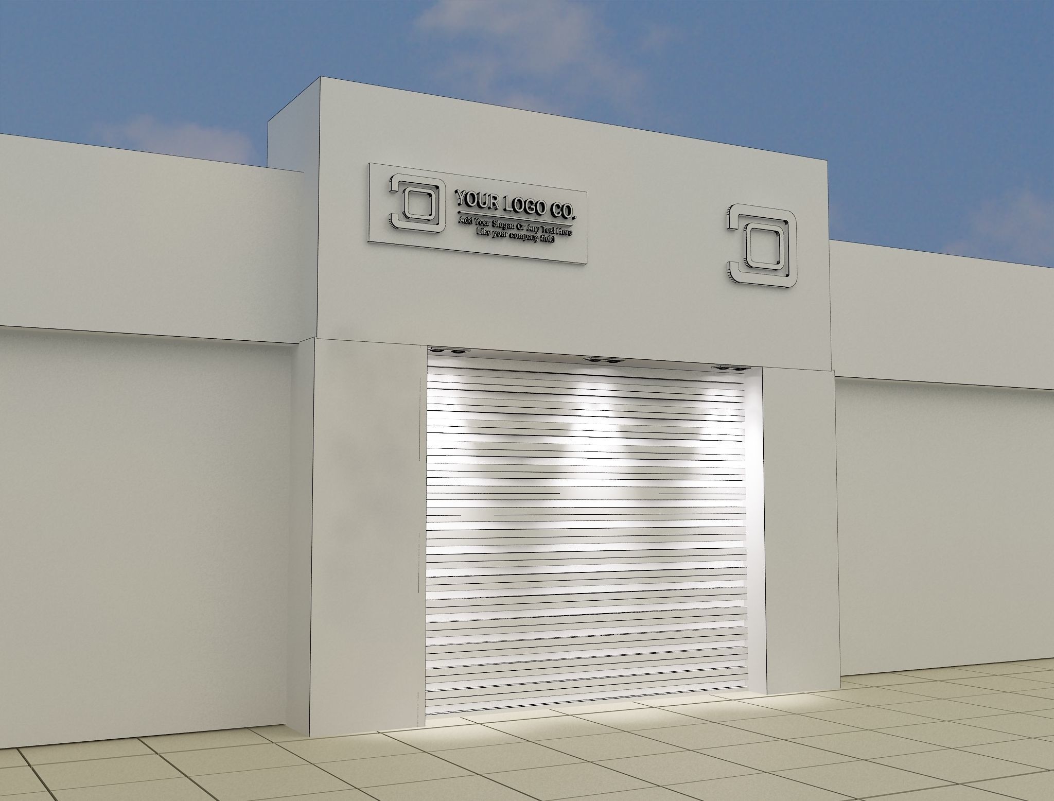 Car service a607a 3D model_1