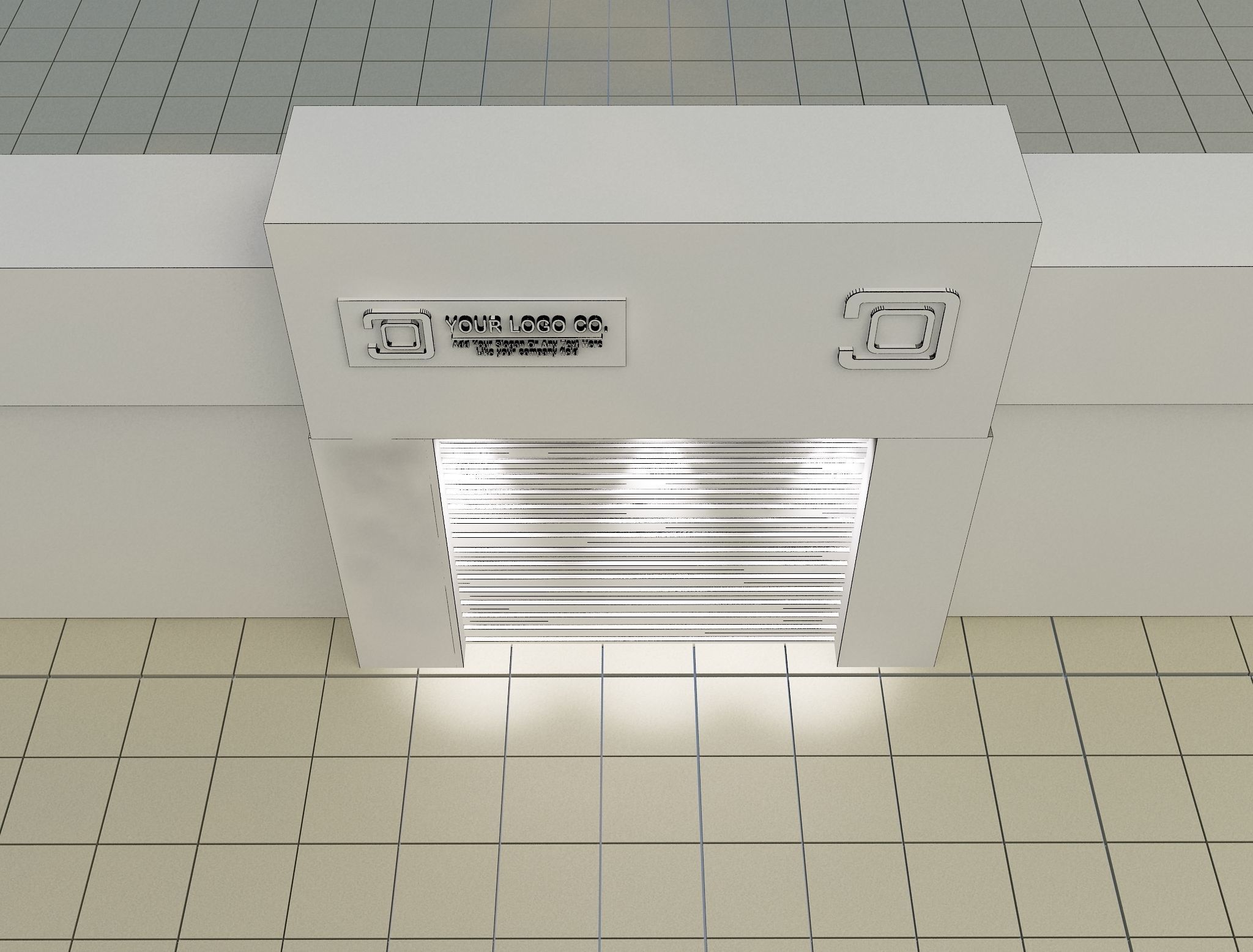 Car service a607a 3D model_7