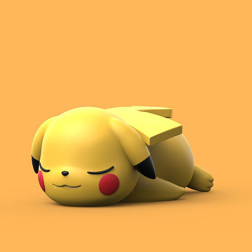 POKEMON - PIKACHU 3D print model