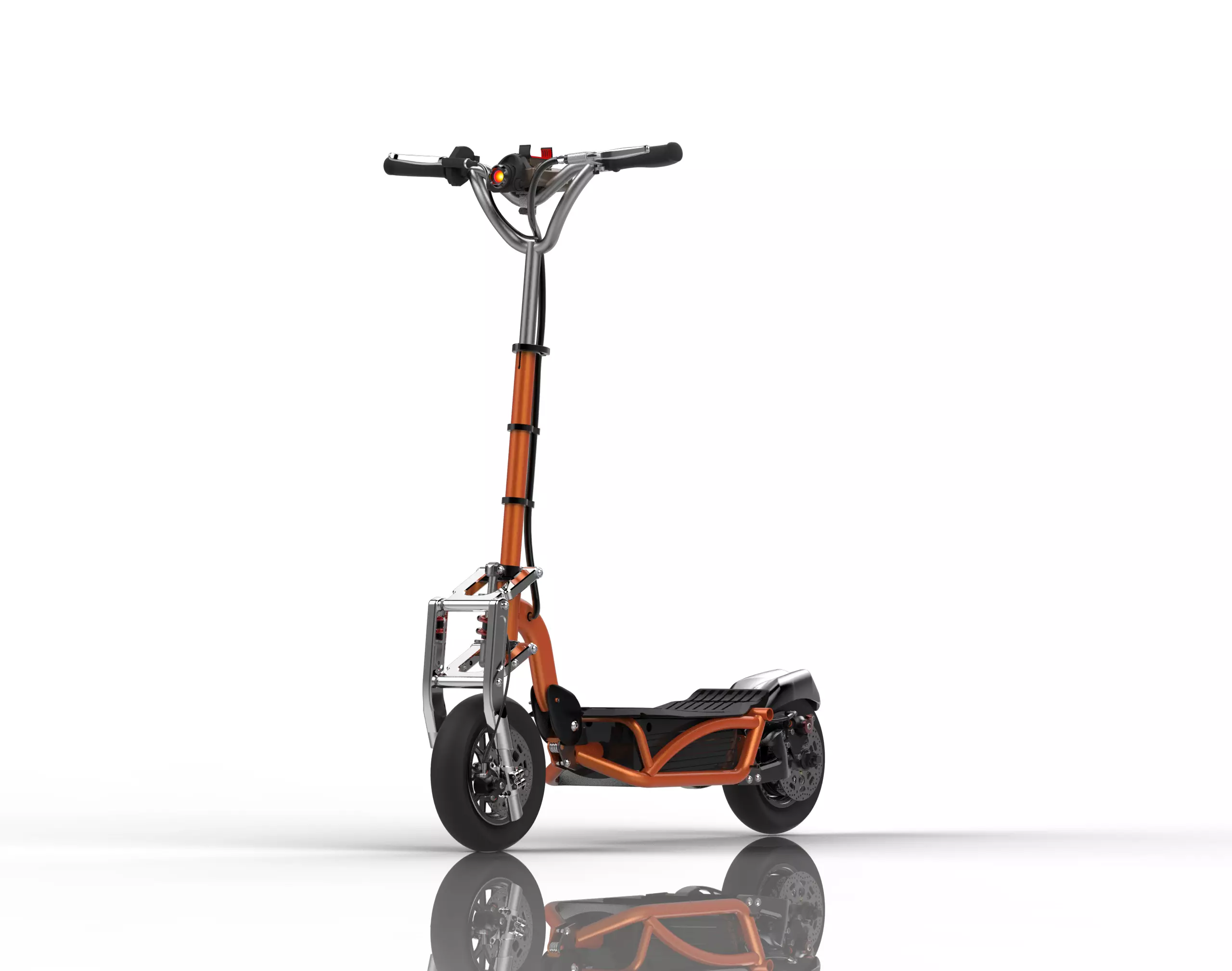 Go wild electric scooter 3D print model