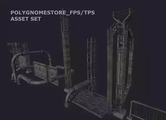 Rusty Industryal Environment Package