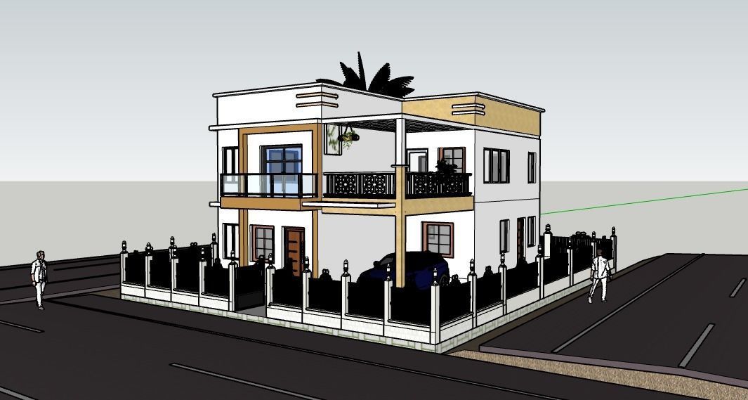 REVIT HOUSE DESIGN 3D model_12