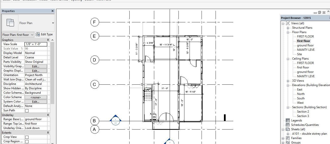 REVIT HOUSE DESIGN 3D model_4