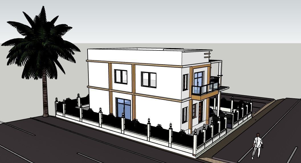 REVIT HOUSE DESIGN 3D model_13