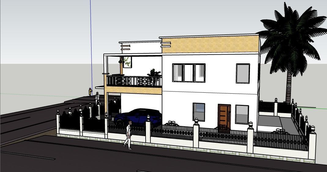 REVIT HOUSE DESIGN 3D model_15