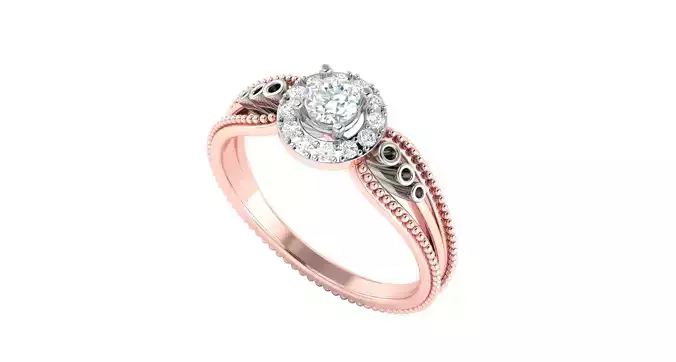 Solitaire Engagement Wedding Ring