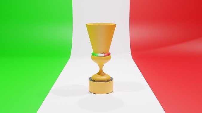 Coppa Italia Trophy 3D print model