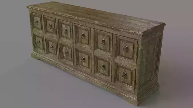Home Entertainment La Grange Winchester Media Console 3D model