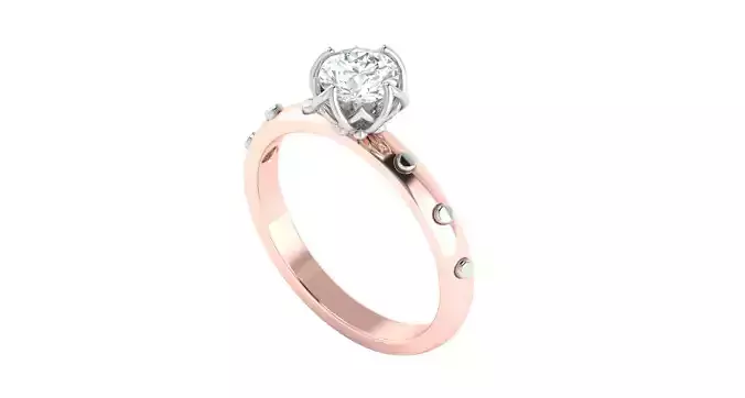 Solitaire Engagement Wedding Ring