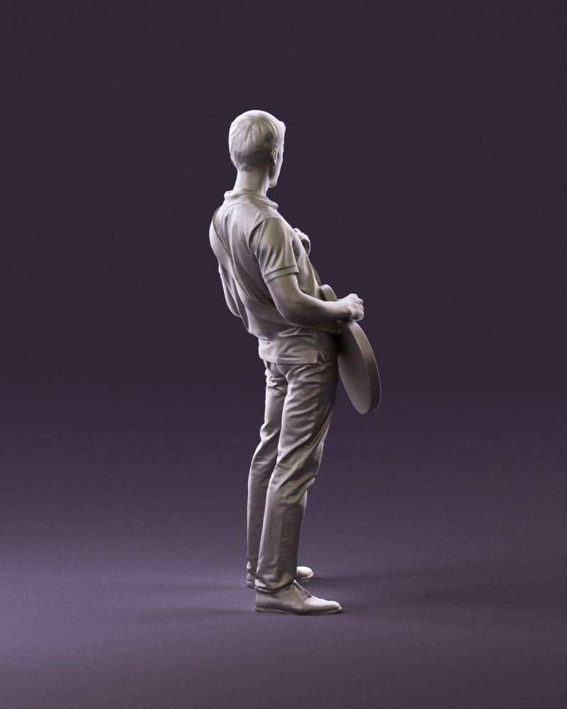 000967 guitarist 3D model_17