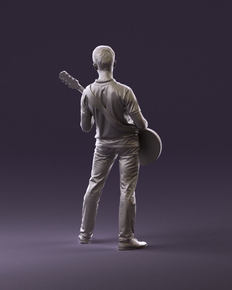 000967 guitarist 3D model_18
