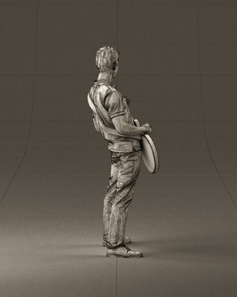 000967 guitarist 3D model_29