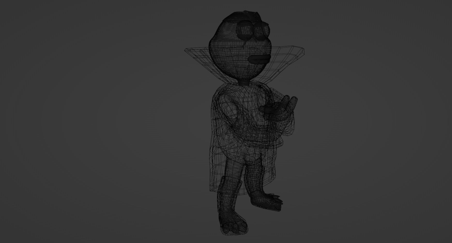 Akatsuki Uchiha Pepe Low-poly 3D model_4