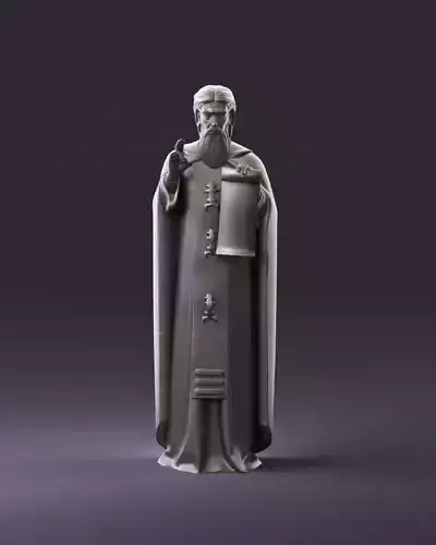 000970 orthodox priest 3D Print Ready