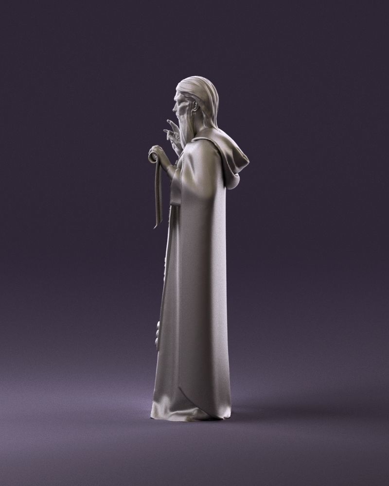 000970 orthodox priest 3D Print Ready 3D print model_8