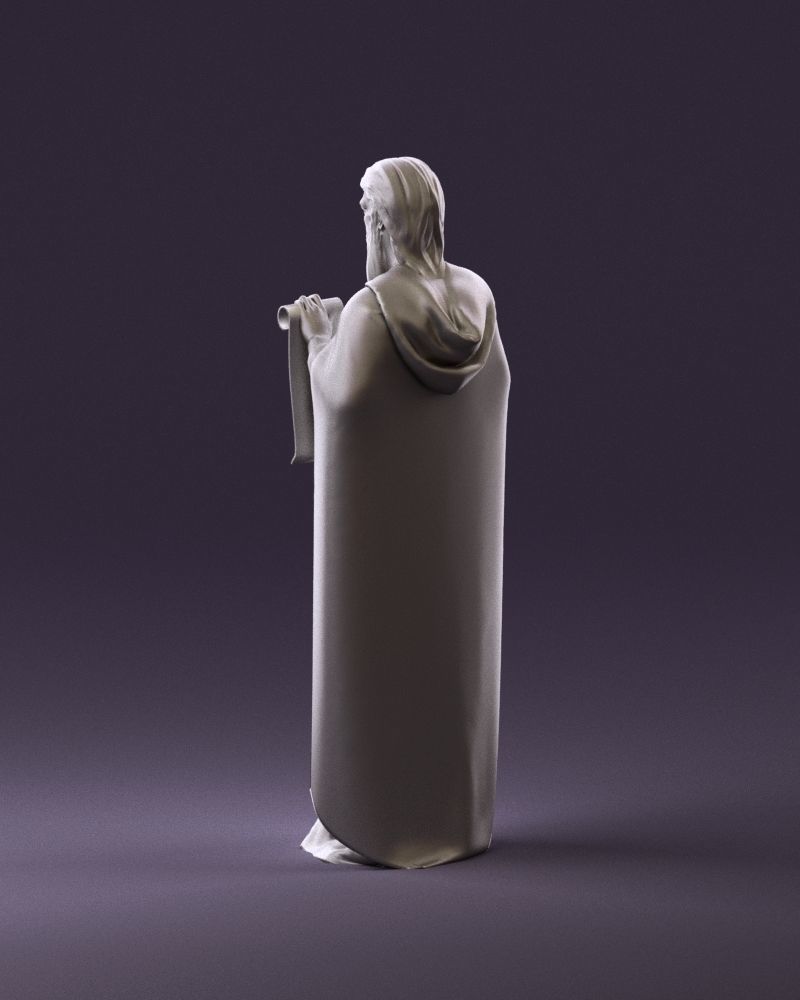 000970 orthodox priest 3D Print Ready 3D print model_7