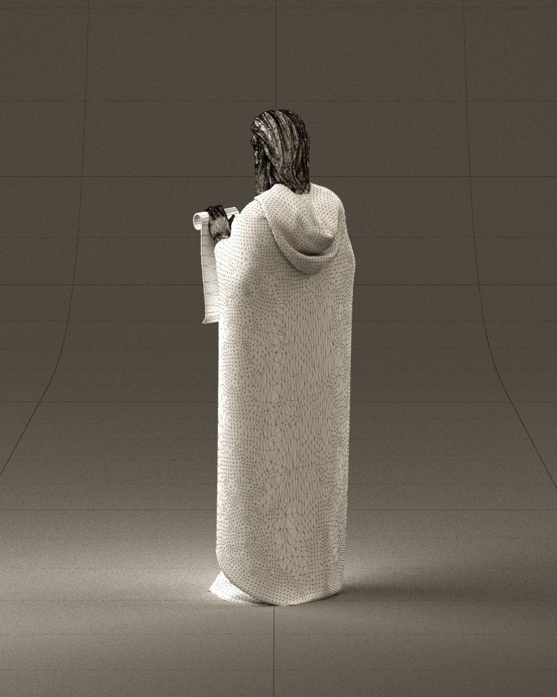 000970 orthodox priest 3D Print Ready 3D print model_19