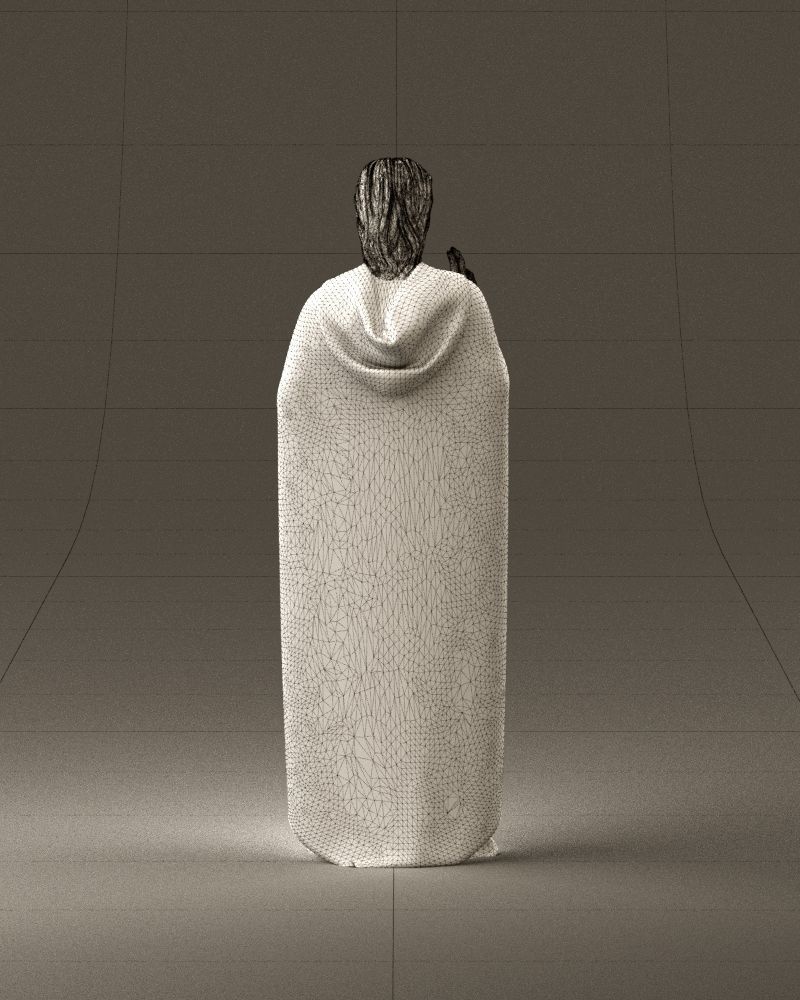 000970 orthodox priest 3D Print Ready 3D print model_18