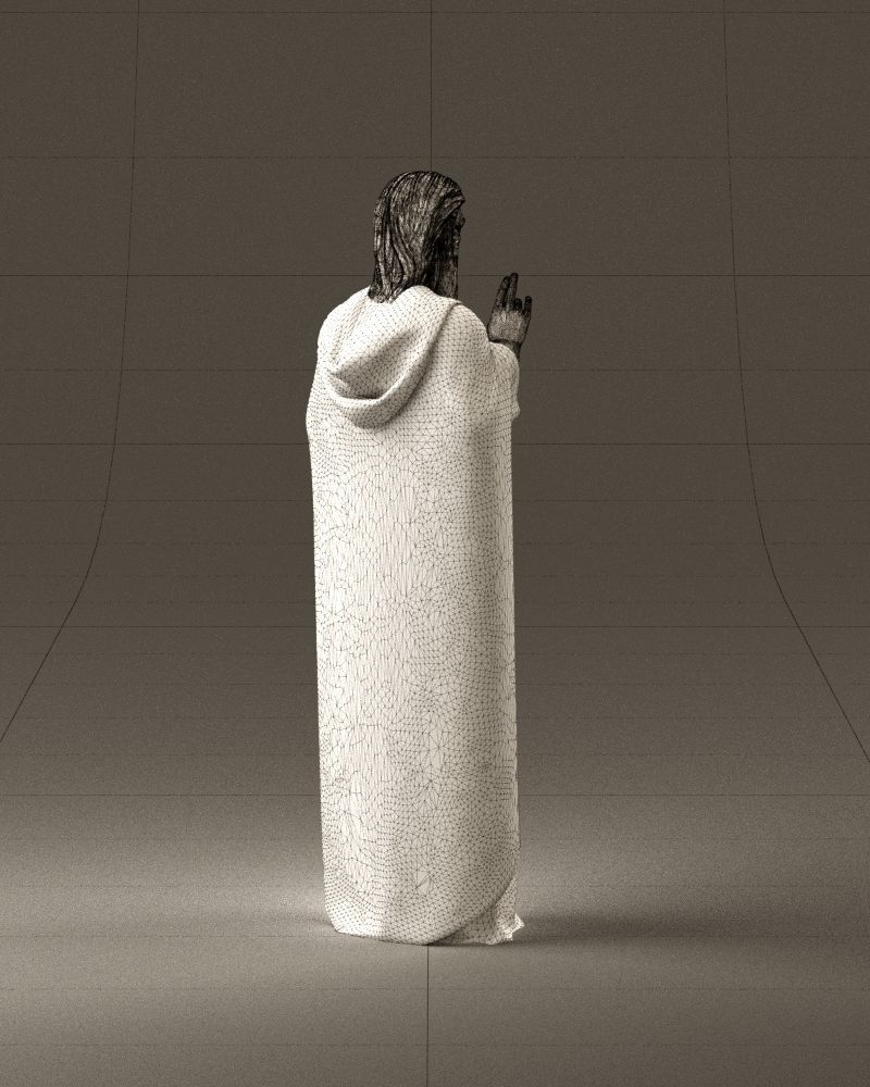 000970 orthodox priest 3D Print Ready 3D print model_17