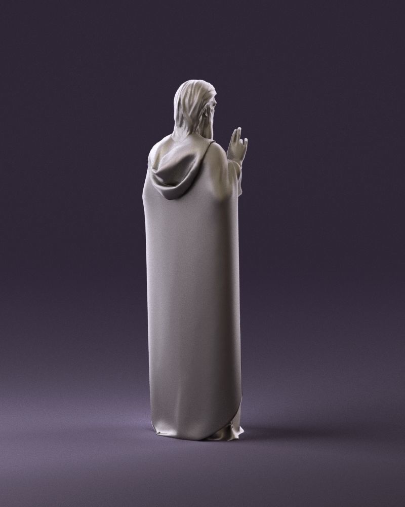 000970 orthodox priest 3D Print Ready 3D print model_5