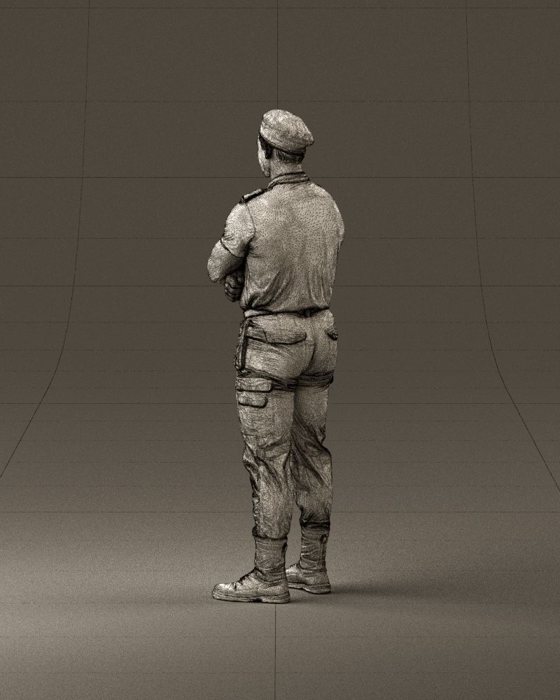 000971 serious man in close pose cargo 3D Print Ready 3D print model_19