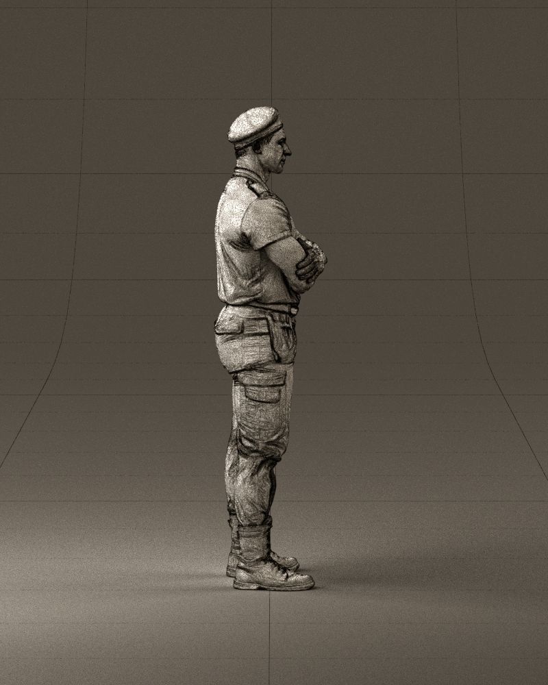 000971 serious man in close pose cargo 3D Print Ready 3D print model_16