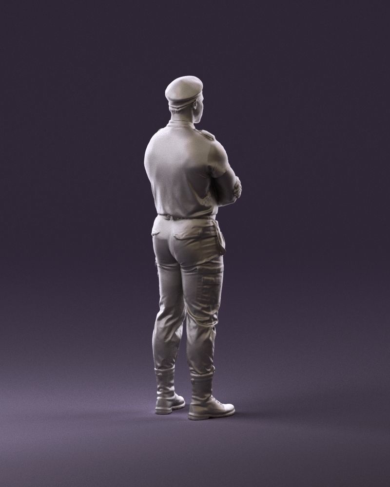 000971 serious man in close pose cargo 3D Print Ready 3D print model_5