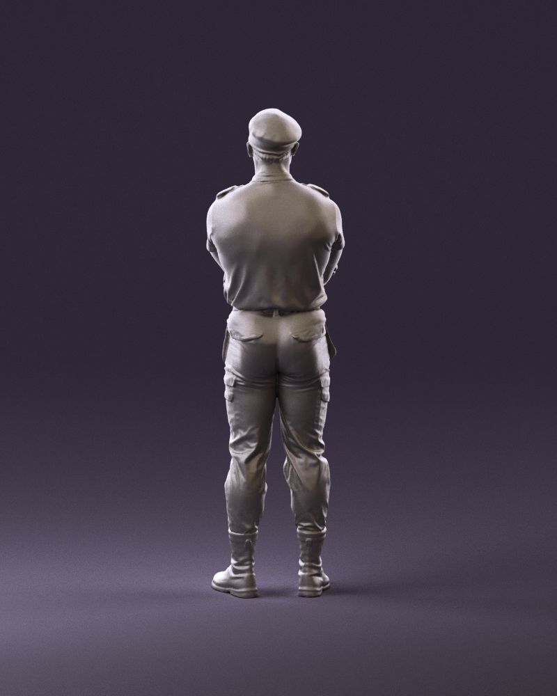 000971 serious man in close pose cargo 3D Print Ready 3D print model_6