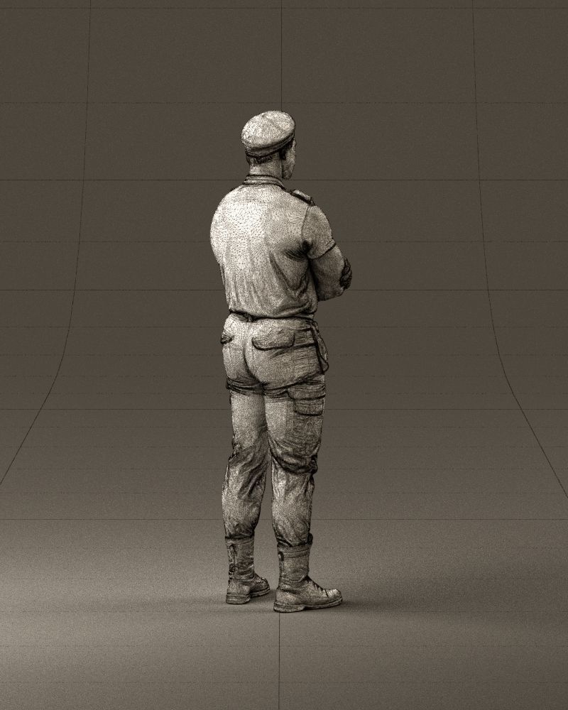 000971 serious man in close pose cargo 3D Print Ready 3D print model_17