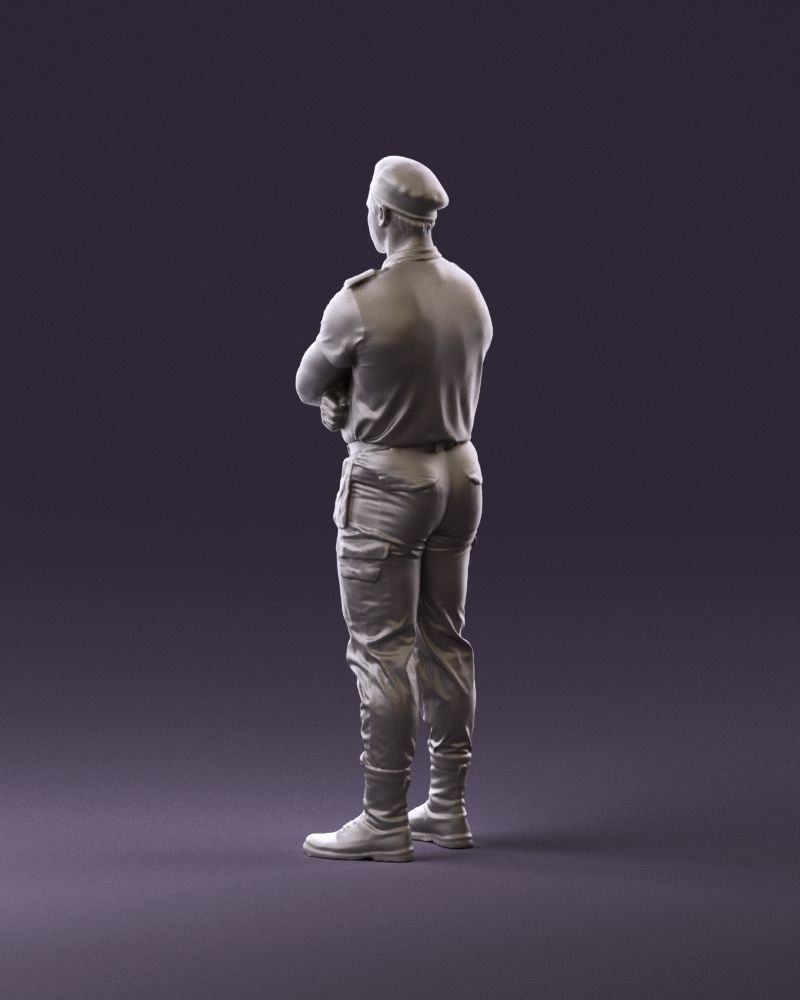 000971 serious man in close pose cargo 3D Print Ready 3D print model_7