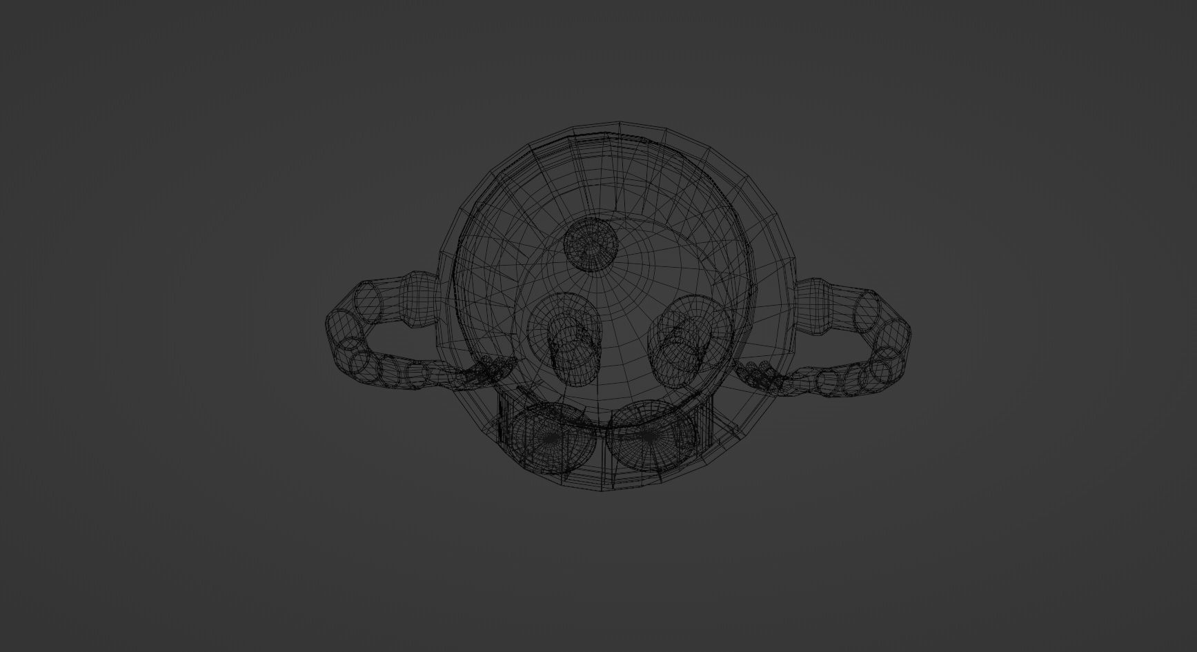 Futurama Bender Low-poly 3D model_6