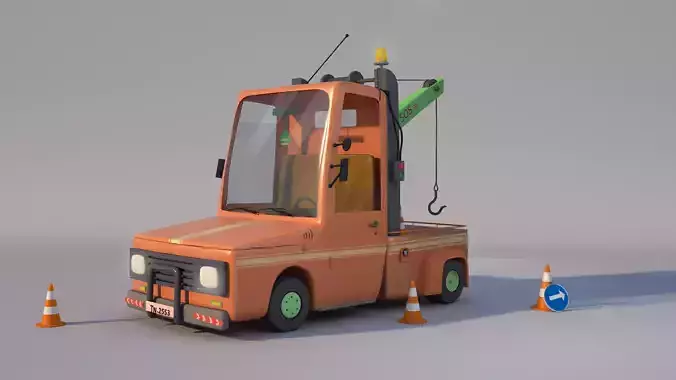  3d Evakuator car