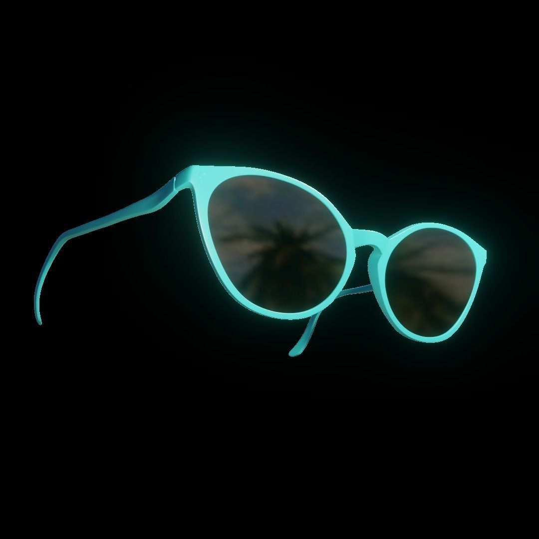 eye glass Free low-poly 3D model_2