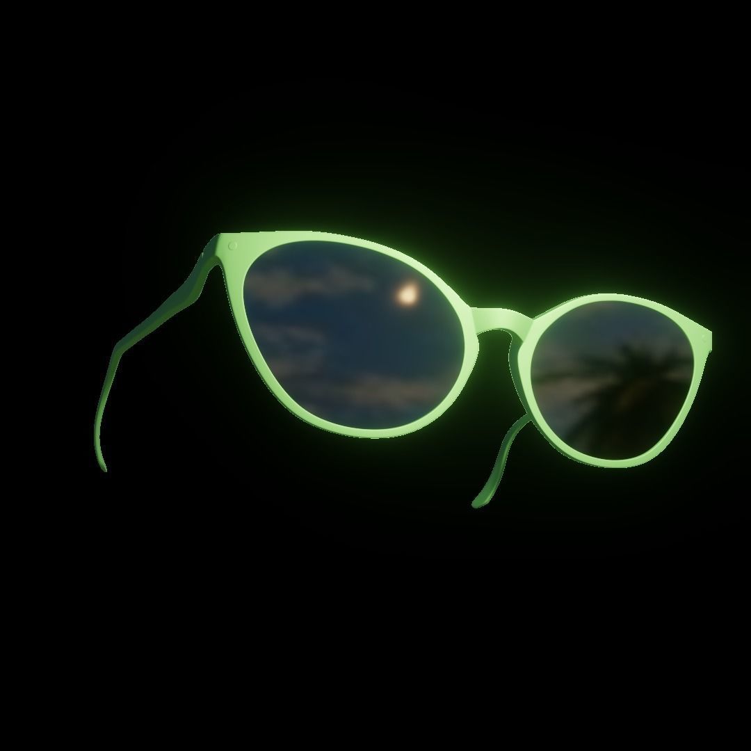 eye glass Free low-poly 3D model_3