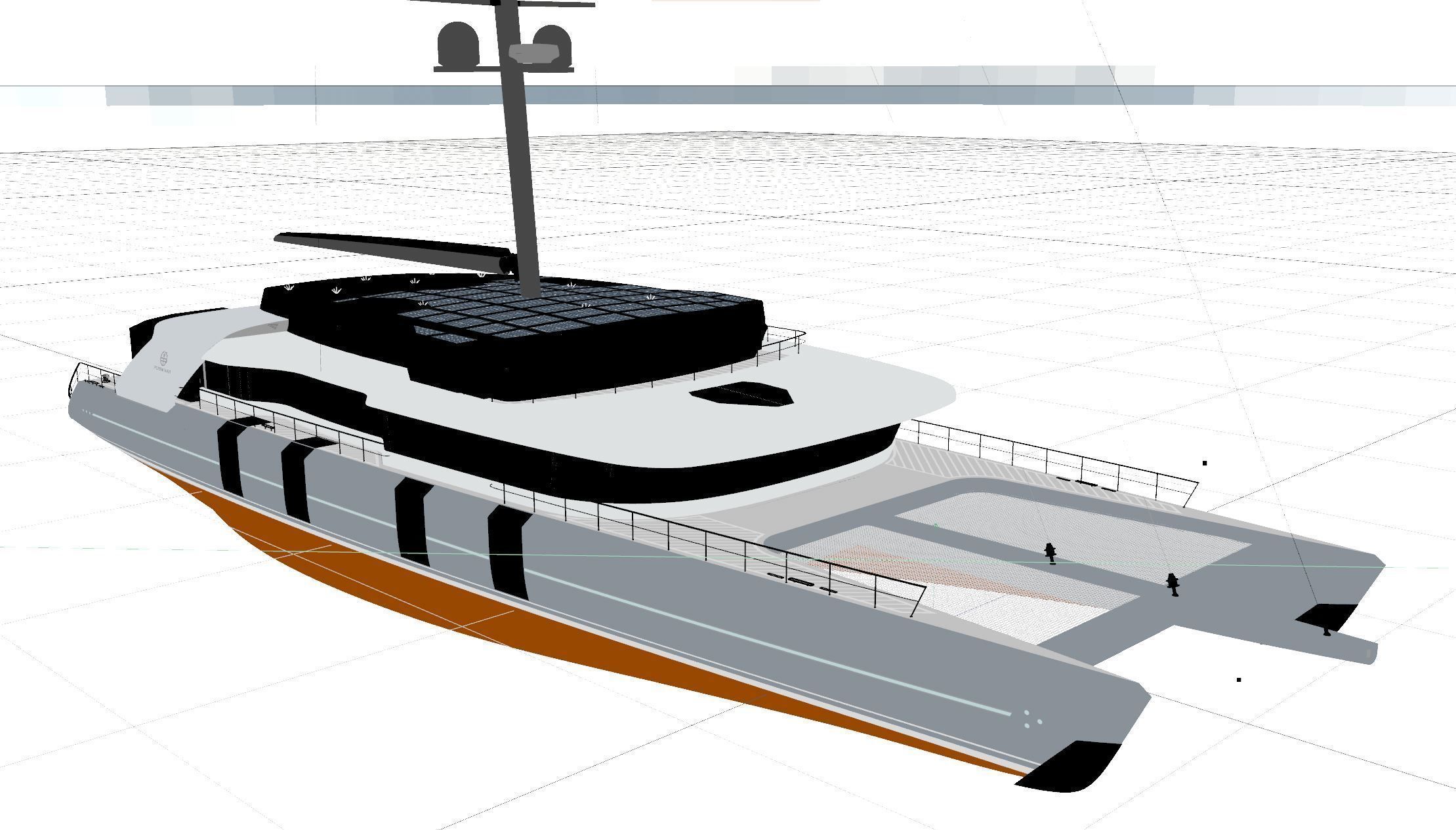 Catamaran explorer 56m 3D model_11
