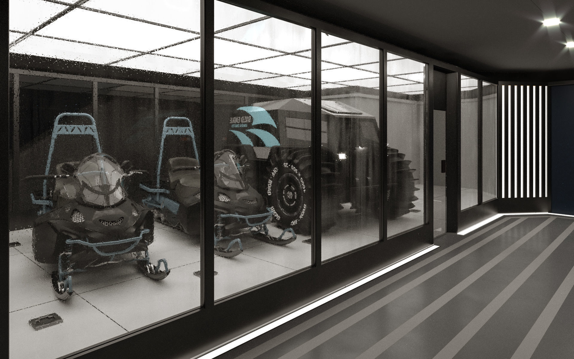 Catamaran explorer 56m 3D model_5