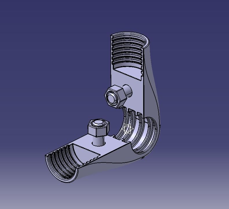 Elbow Bend 3D print model_8