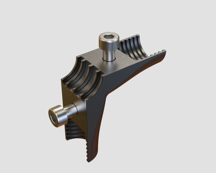 Elbow Bend 3D print model_33