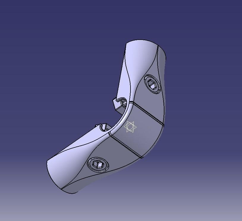 Elbow Bend 3D print model_9