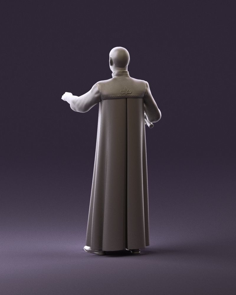 000984 Man in judge black dress 3D model_18