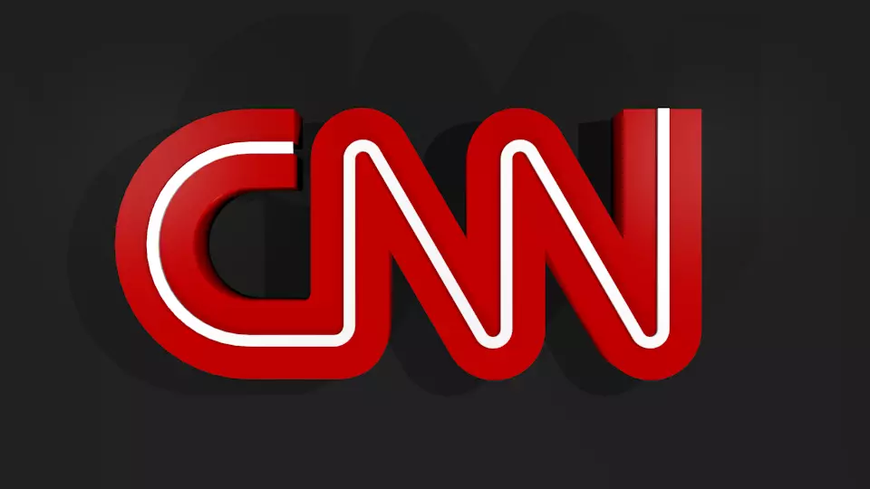 CNN LOGO 3D print model_0