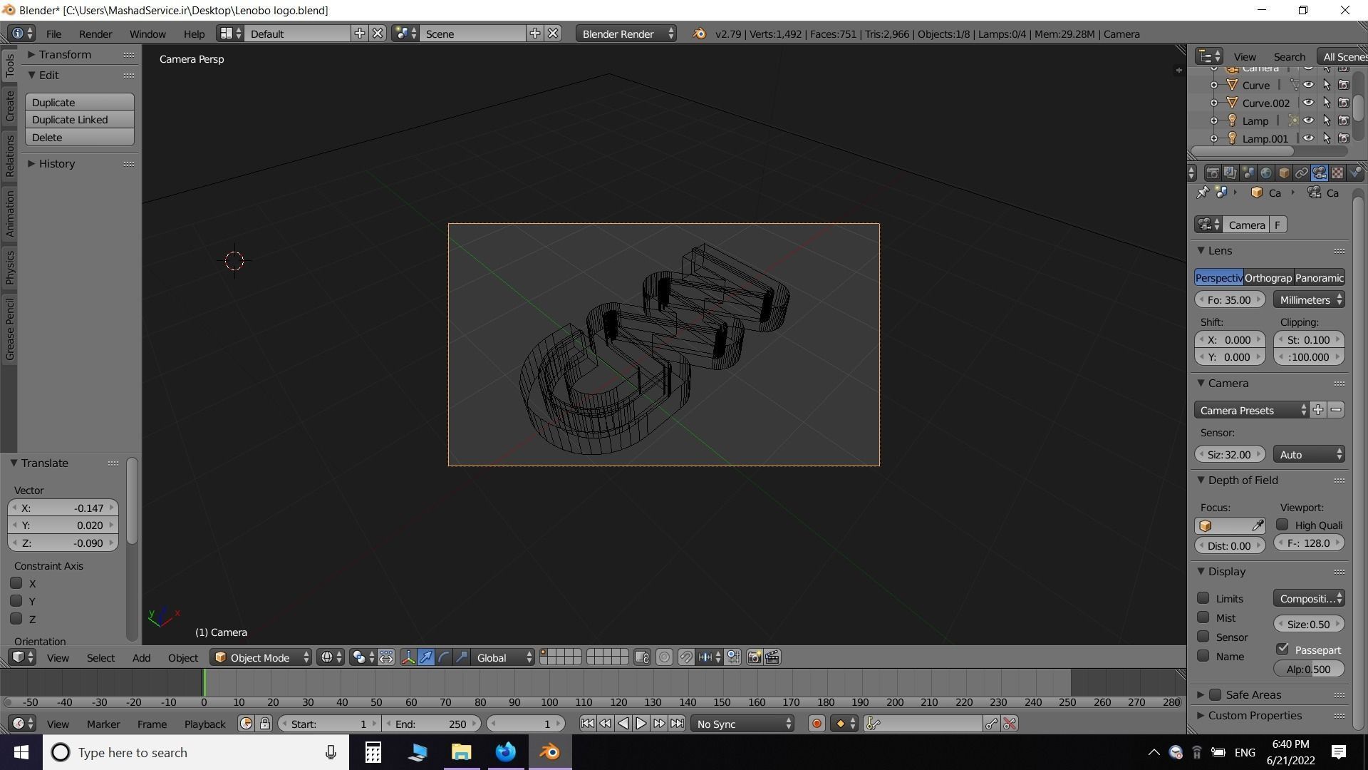 CNN LOGO 3D print model_2