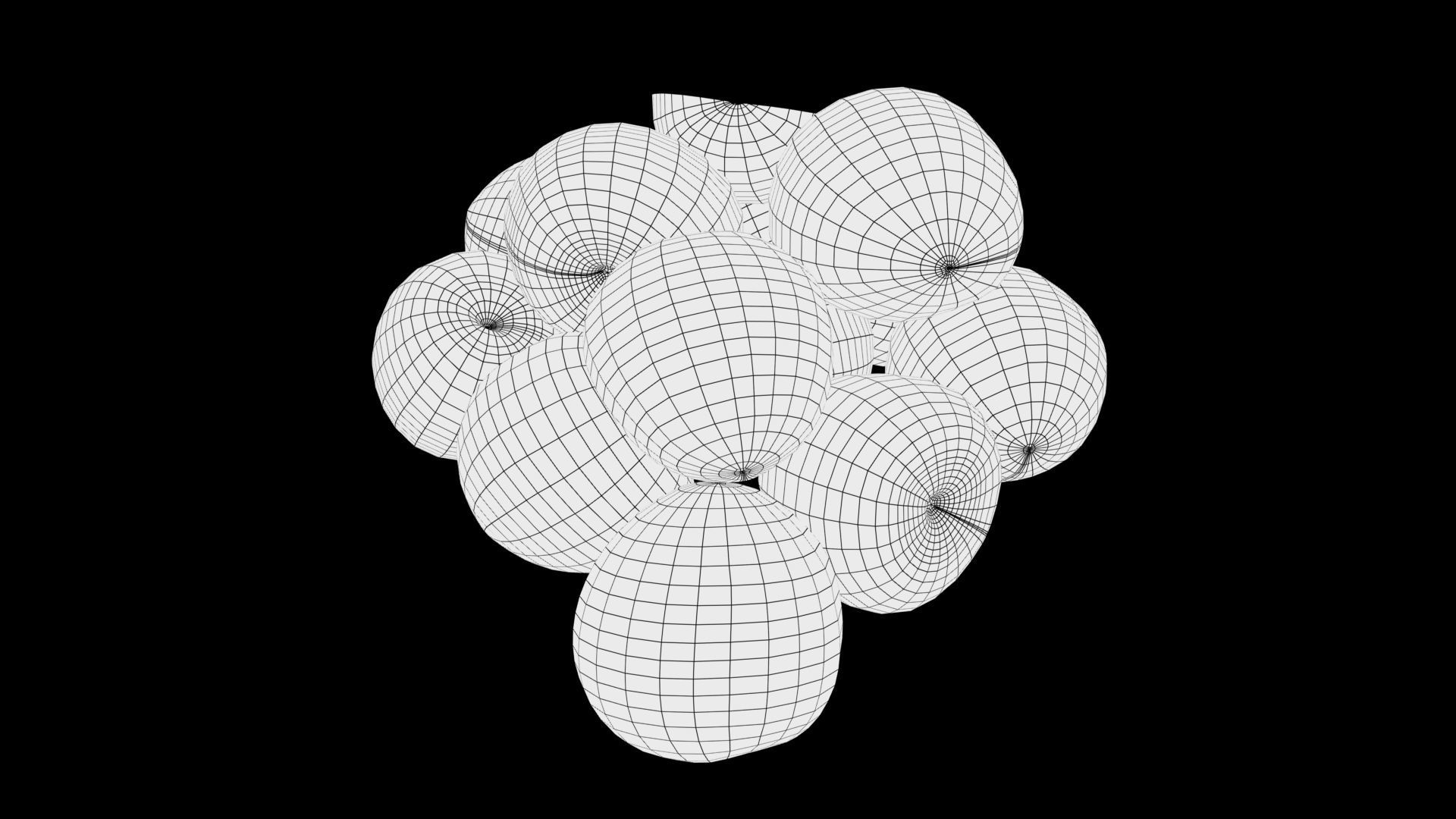 plums Low-poly 3D model_7