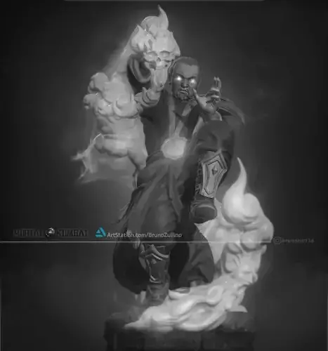 Shang Tsung two heads