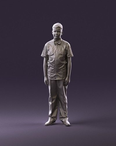 000992 Junior in black white butterfly 3D Print Ready 3D print model