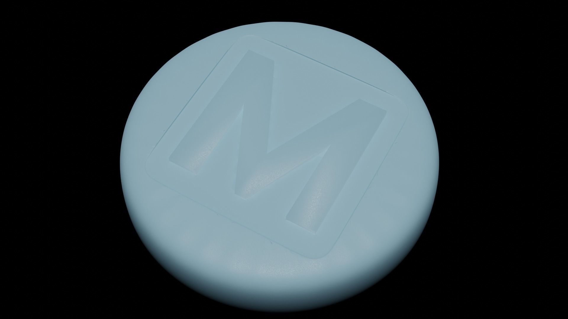 Oxycodone Percocet Perc30 Painkiller Low-poly 3D model_2