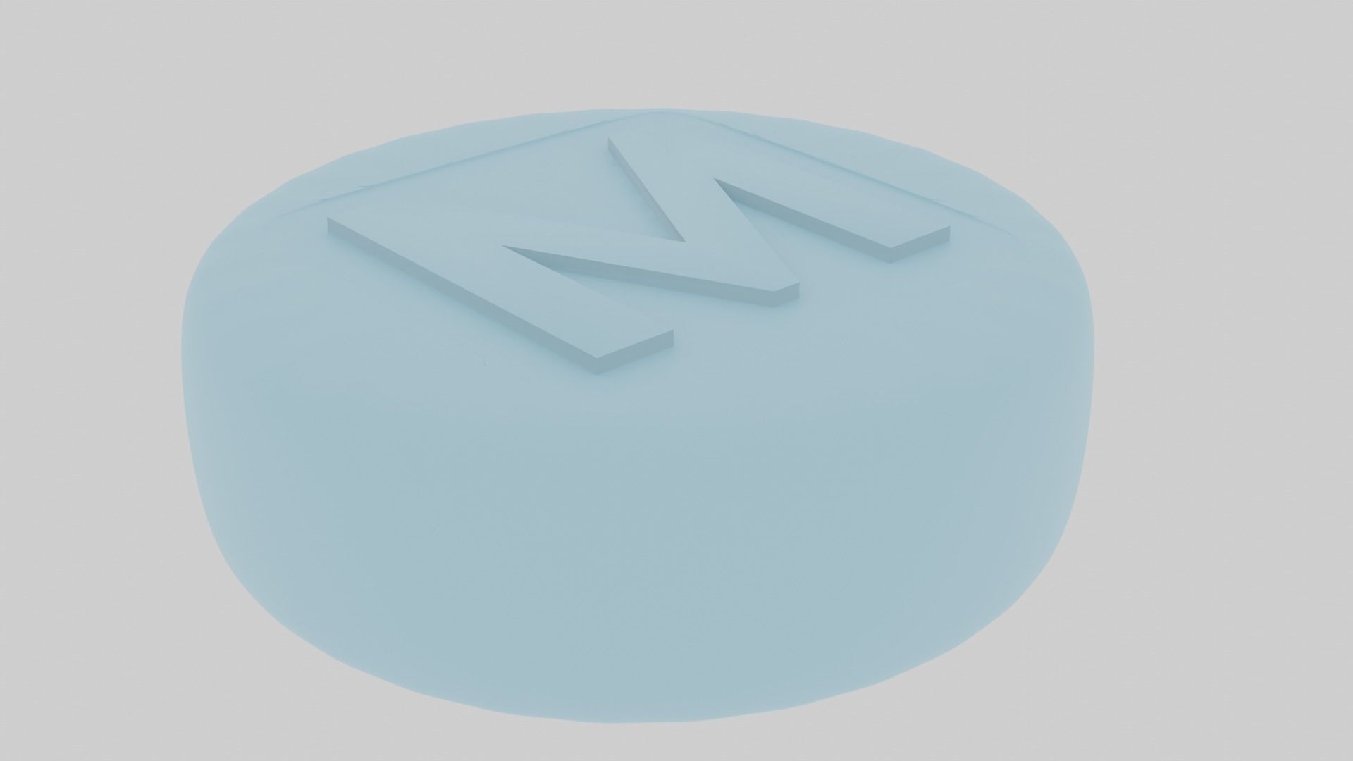 Oxycodone Percocet Perc30 Painkiller Low-poly 3D model_1