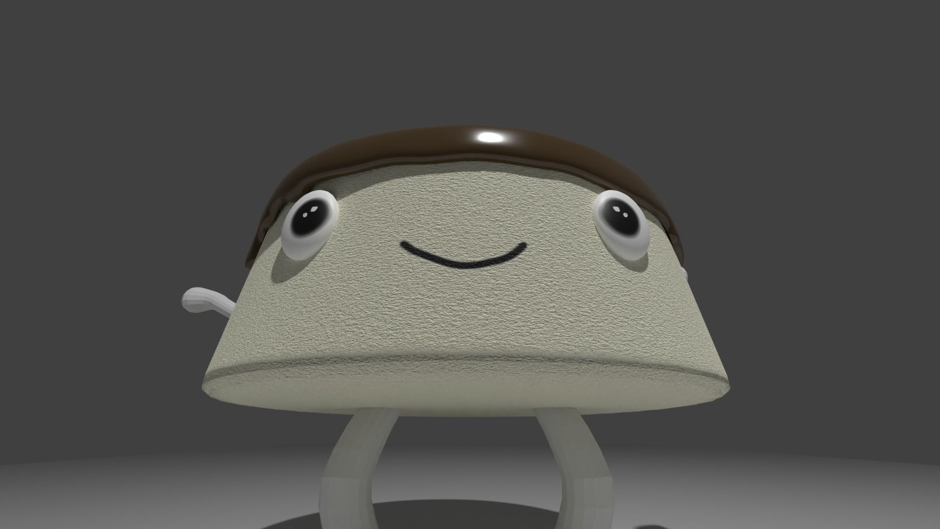 Animated Dancing Birthday Cake Low-poly 3D model_4